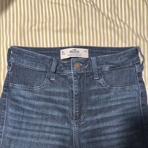Hollister Blue High Rise Jeans Modern Casual